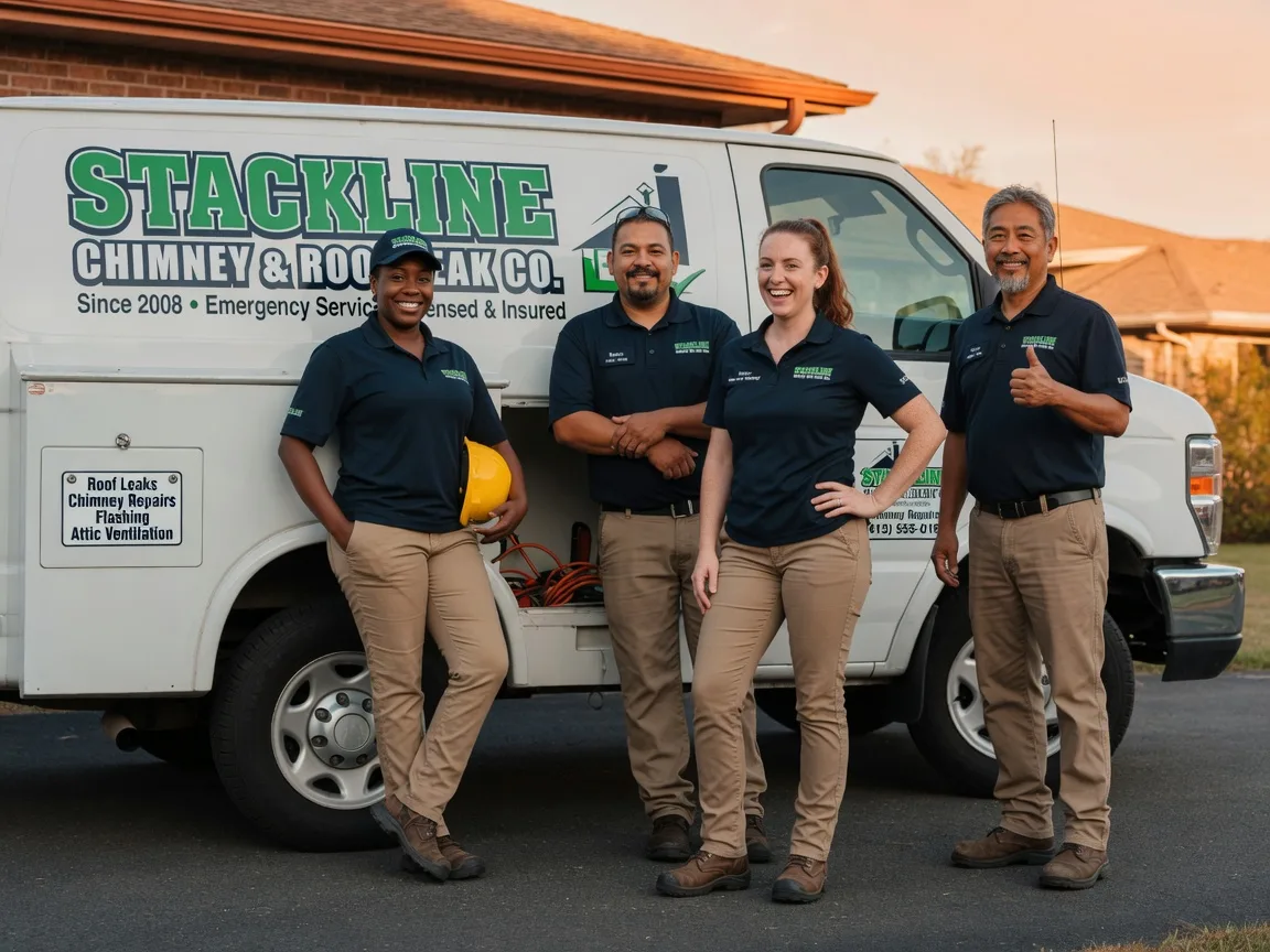 Chimney flashing repair company in Wheatland, ND